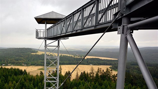 Konstrukce rozhledny cestou nahoru