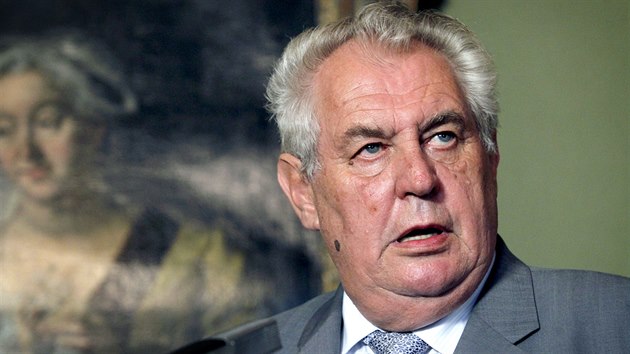 Prezident Milo Zeman vyjdil pi tiskov konferenci hlubok soucit rodinm padlch eskch vojk a hlubokou ctu k jejich boji proti mezinrodnmu terorismu. (8. ervence 2014)