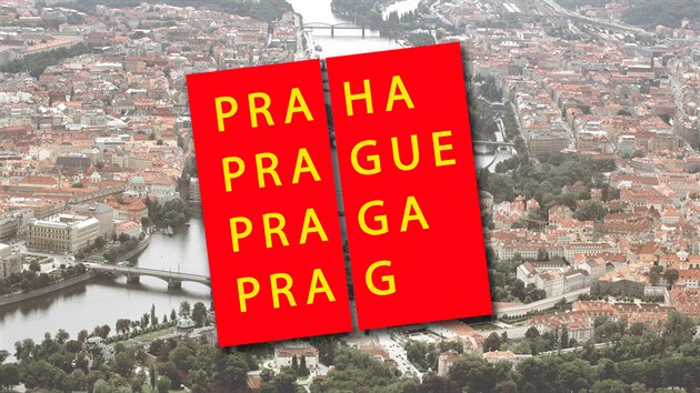 Logo Prahy vytvořilo grafické studio Aleše Najbrta.