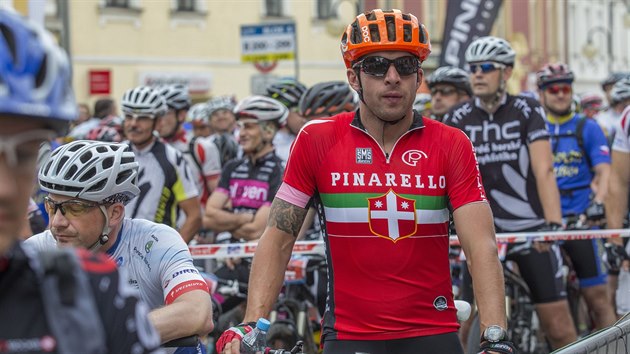 Fotbalov internacionl Zdenk Grygera se zastnil Bikemaratonu Drsal.