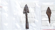Prastaré zbran objevené v polích u Opavy.
