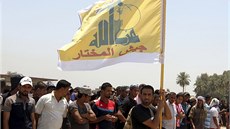 íittí dobrovolníci z irácké odnoe libanonského hnutí Hizballáh vyrazili do