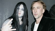 Nicolas Cage se synem Westonem v roce 2008