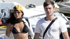Michelle Rodriguezová a Zac Efron na spolené dovolené