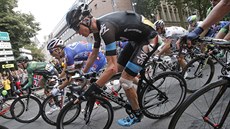 Britský cyklista Chris Froome na archivním snímku ze závodu Kolem Romandie.