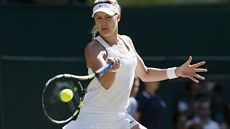 KANADSKÁ KRÁSKA. Eugenie Bouchardová se na Wimbledonu dostala do tetího...