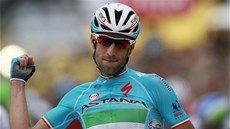 LÍDR. Vincenzo Nibali nastoupil v závru druhé etapy zbytku balíku a po