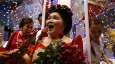 Bývalá první dáma Imelda Marcosová slaví 85. narozeniny. (2. �ervence 2014).