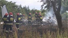 V Polsku spadlo letadlo s 12 lidmi, jeden peil