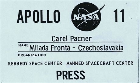 Apollo 11 - akreditace na kosmodrom