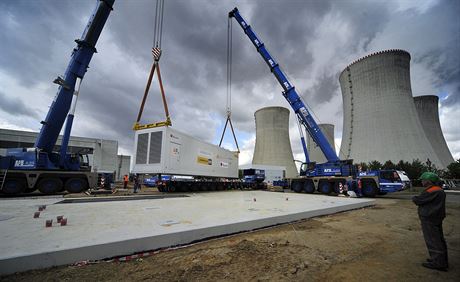 Dukovanskou jadernou elektrárnu pomohou chránit ped úplným výpadkem dodávek...