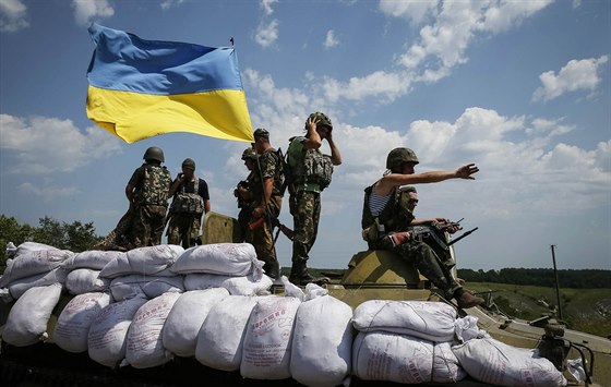 Ukrajinské jednotky (ilustrační foto)
