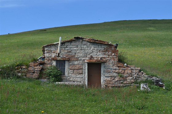 Sala v blízkosti Rifugio Vincenzo Lancia