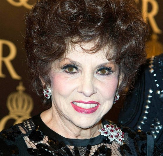 Gina Lollobrigida (únor 2014)