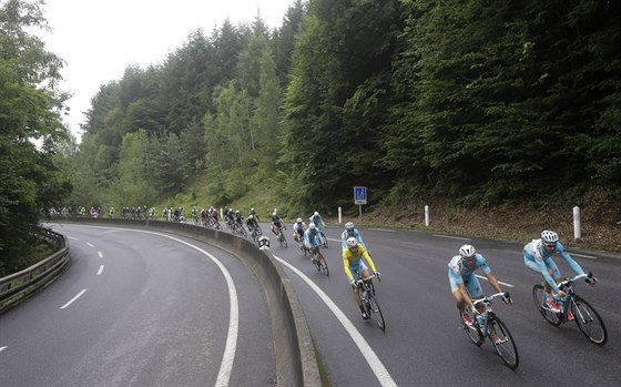 Momentka ze sedmé etapy Tour de France