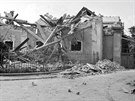 Pardubice po bombardování (22. ervence 1944)