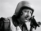Zkuební pilot Tex Johnston.