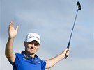 Justin Rose má na golfovém Scottish Open dvod k radosti. 