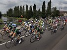 Momentka z 8. etapy Tour de France