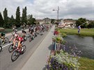 Momentka z 8. etapy Tour de France
