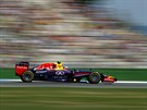 Daniel Ricciardo bhem kvalifikace na VC Nmecka F1
