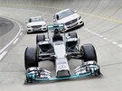 Technika Formule 1 a sériových voz si u Mercedesu vzájemn pomáhají