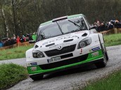 Fabia S2000 na Rally esk Krumlov 2014. Posdka Jan Kopeck - Pavel Dresler...