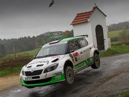 Fabia S2000 na Rally esk Krumlov 2014. Posdka Jan Kopeck - Pavel Dresler...