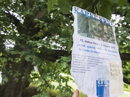 Strom Karla Kryla nedávno vyrostl v kromíské Podzámecké zahrad.
