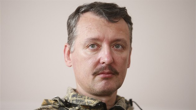 Igor Girkin řečený Strelkov, vojenský velitel Doněckých separatistů (11. července 2014)