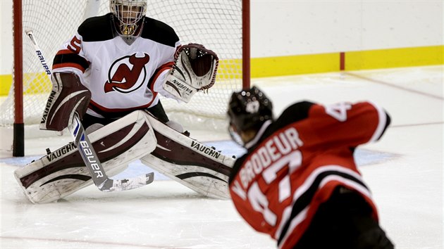 William Brodeur, jedin tonk ze slavnho rodu, stl na kempu New Jersey na sv dvoje Jeremyho