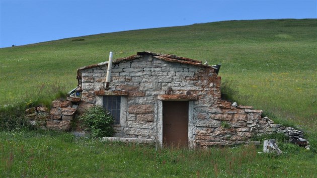 Sala v blízkosti Rifugio Vincenzo Lancia