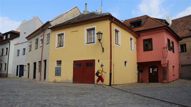 Mnoho domků ve staré židovské třebíčské čtvrti je dnes opravených.