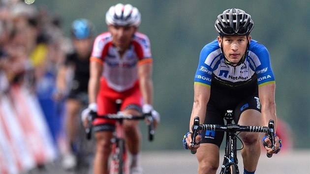 V CÍLI. Leopold König dokonil desátou etapu Tour de France na osmém míst.  