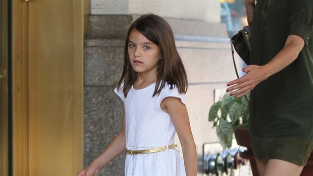 Katie Holmesov a jej dcera Suri Cruisov (New York, 11: ervence 2014)