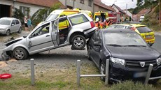 Kuriózní nehoda se stala ve �tvrtek 10. �ervence ve Vini�ných �umicích na...