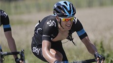 BOLÍ TO. Richie Porte ve t�inácté etap� Tour de France. 