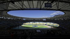 Fotbalové mistrovství svta koní. Ped finále probhl na stadionu Maracaná...