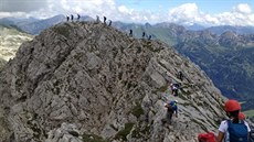 Zajitná cesta Hindelanger Klettersteig