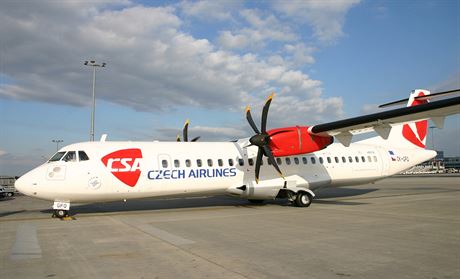 Turbovrtulové letadlo ATR 72.