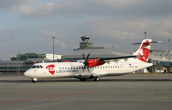 Turbovrtulové letadlo ATR 72.