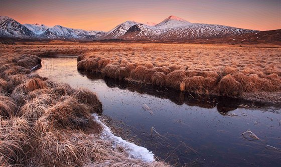 Rannoch Moor, Skotsko. Z výstavy Zázraky pírody