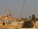 Islamisté zniili výbuninou svatyni v iráckém Mosulu. (28. ervence 2014)