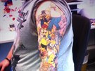Lee Weir chtl tetováním s Homerem Simpsonem pvodn natvat otce, který je...