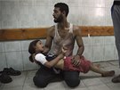 Izrael ve tvrtek v Gaze zaútoil na kolu provozovanou OSN, do které se