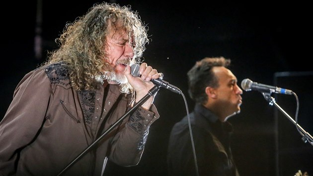 Jedním z vrcholů Colours of Ostrava 2014 se bezesporu stalo vystoupení Roberta Planta, bývalého frontmana legendární skupiny Led Zeppelin. (19. července 2014)