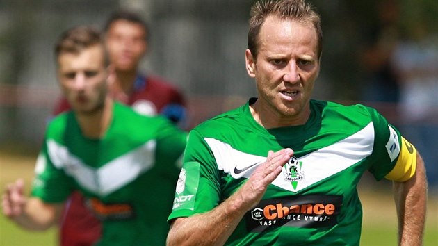 Tomá� Jun v dresu Jablonce.