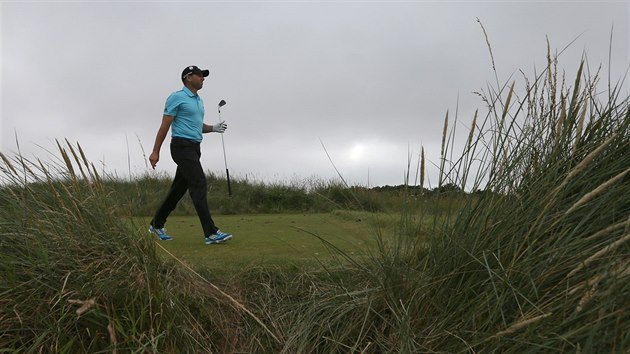 Golfista Sergio Garcia prochz hitm na British Open