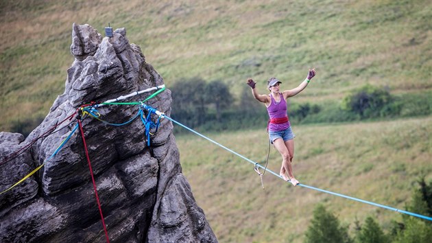 Adrpach Highline meeting se konal podruhé od 17. do 20. ervence 2014 mezi...