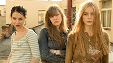 Sandra Nováková, Petra Nesva�ilová a Marie Dole�alová, hlavní hrdinky filmu...